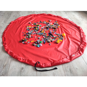 Mata Worek na Zabawki, Klocki - średnica 120cm