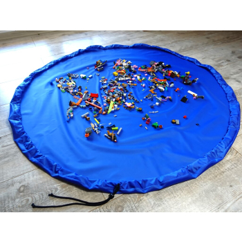 Mata Worek na Zabawki, Klocki - średnica 150cm